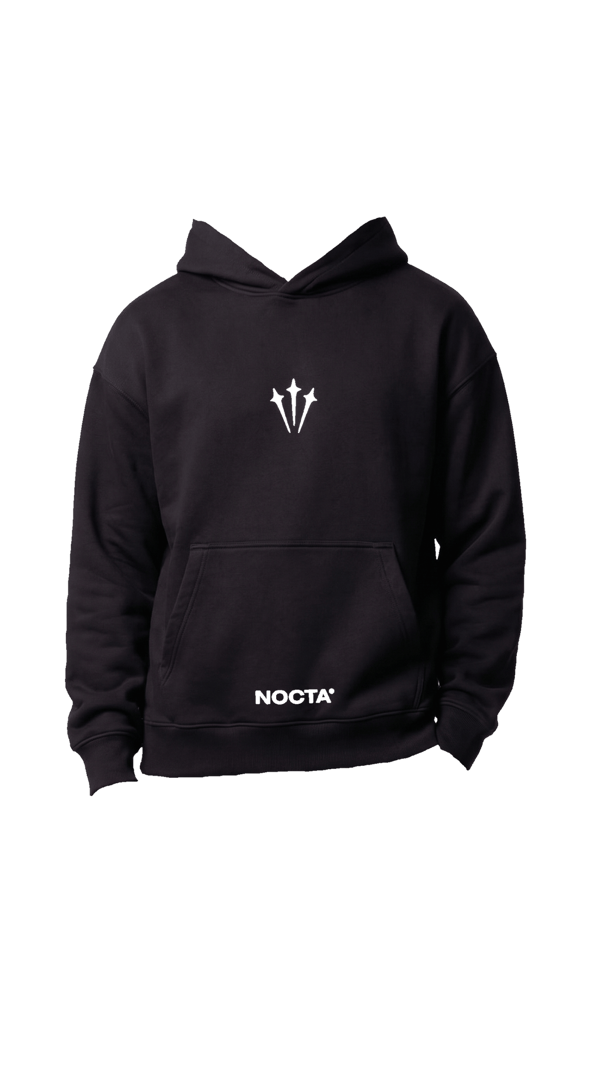 Essential Hoodie Black / Green