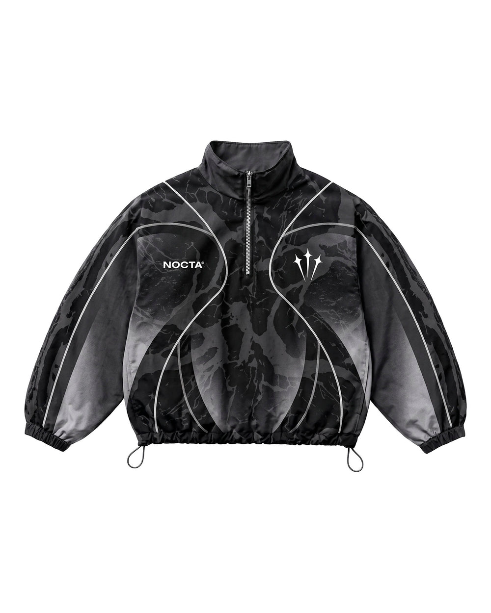 Half-Zip Track Jacket Camo
