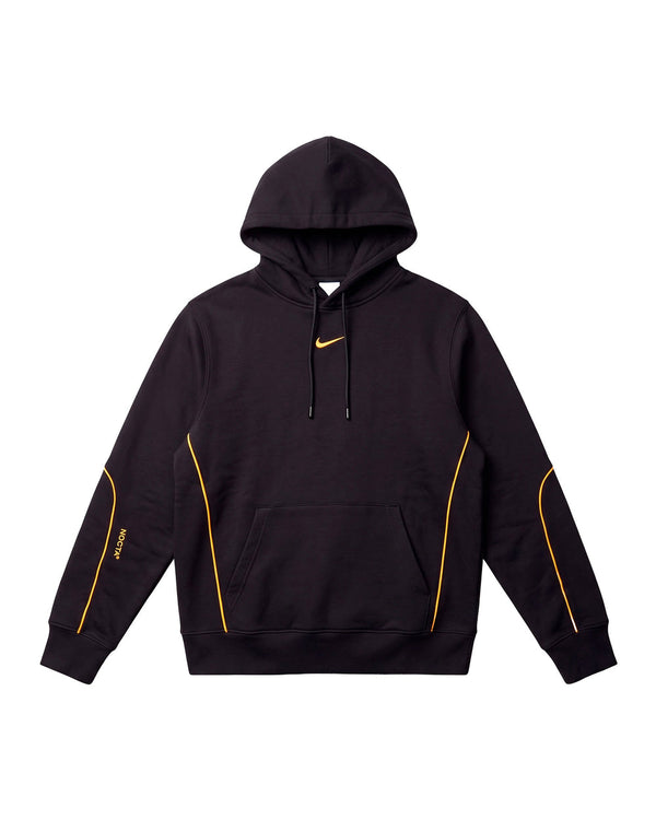 Piped Hoodie Black / Yellow