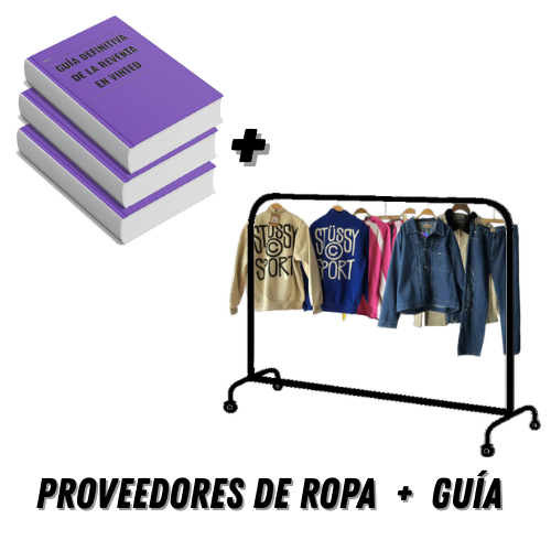 Pack proveedores de ropa + guía